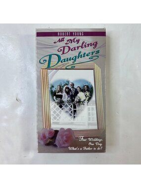 All My Darling Daughters 1972 VHS Family Comedy Robert Young Eve Arden Pre-Owned
